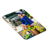 Magnet Flexible Faire-part de remise de diplôme personnalisé avec  (Côté Droit)