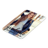 Magnet Flexible Faire-part moderne tendance pour les diplômes (Côté Gauche)