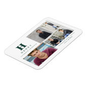 Magnet Flexible faire-part multi-photo initial (Côté Gauche)