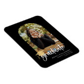 Magnet Flexible Faire-part photo Jouer Script Graduation (Côté Droit)