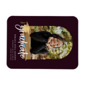 Magnet Flexible Faire-part photo Jouer Script Graduation (Horizontal)