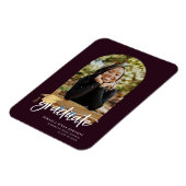 Magnet Flexible Faire-part photo Jouer Script Graduation (Côté Gauche)