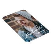 Magnet Flexible Faire-part photo masculine moderne (Côté Droit)