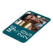 Magnet Flexible Faire-part spéciale de graduation personnalisée (Côté Gauche)