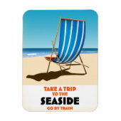 Magnet Flexible Faire un voyage au bord de la mer (Vertical)