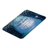 Magnet Flexible Fairytale Enchanted Forest Blue Sauvez La Date (Côté Gauche)