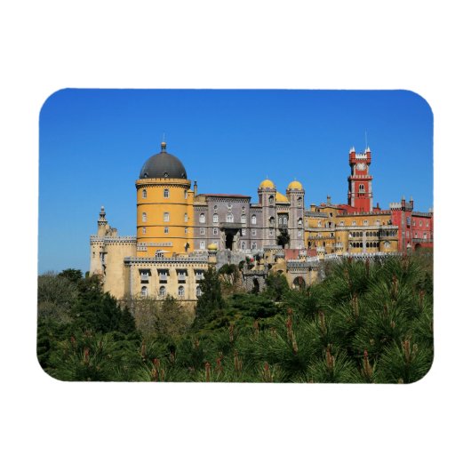 Magnet Flexible Fairytale Sintra Palace photo, Portugal (Horizontal)