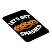 Magnet Flexible Faisons tomber Citrouille Jack-o'-lantern Hallowee (Côté Droit)