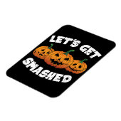 Magnet Flexible Faisons tomber Citrouille Jack-o'-lantern Hallowee (Côté Gauche)