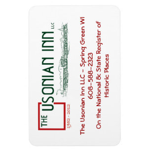 Magnet flexible fait sur commande d'auberge