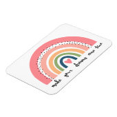 Magnet Flexible Faites de vos rêves une réalité arc-en-ciel (Côté Gauche)