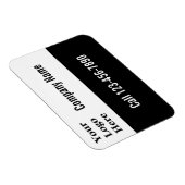 Magnet Flexible Faites-le vous-même publicité mobile | Votre logo  (Côté Droit)