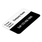 Magnet Flexible Faites-le vous-même publicité mobile | Votre logo  (Côté Gauche)