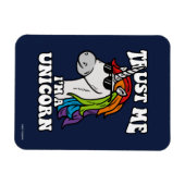 Magnet Flexible Faites-moi confiance Je suis une licorne (Horizontal)