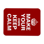 Magnet Flexible Faites votre propre calme et continuer sur l'aiman (Horizontal)