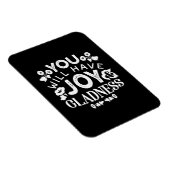 Magnet Flexible Faith and Happiness – Joy and Gladness Quotes (Côté Droit)