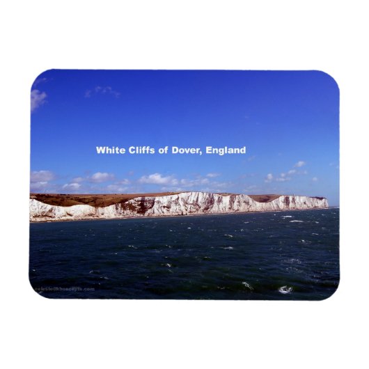Magnet Flexible Falaises blanches de Dover, Angleterre (Horizontal)