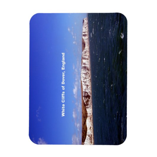 Magnet Flexible Falaises blanches de Dover, Angleterre (Vertical)