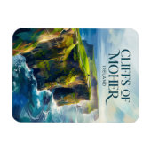 Magnet Flexible Falaises de Moher Irlande (Horizontal)