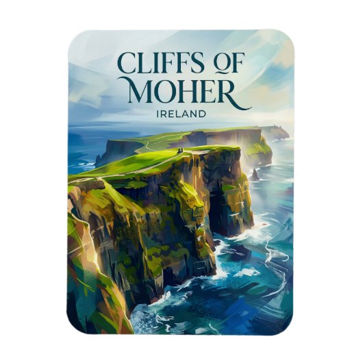 Magnet Flexible Falaises de Moher Irlande (Vertical)