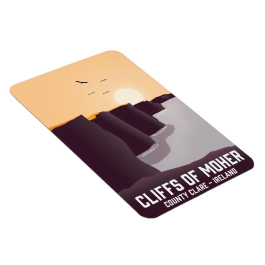 Magnet Flexible Falaises du comté de Moher Clare, Irlande. (Côté Droit)