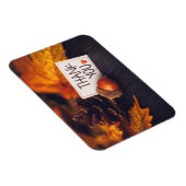Magnet Flexible Fall Thanksgiving Photography Pumpkin Photography (Côté Droit)