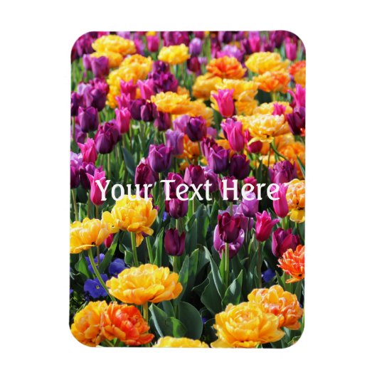 Magnet Flexible Falln Sunset Floral River (Vertical)