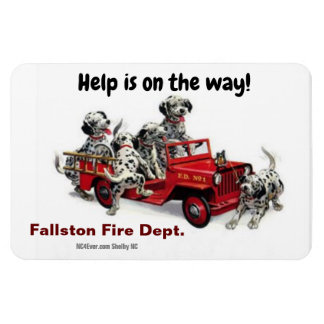 Magnet Flexible Fallston Fire Dept. Aimant flexible