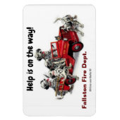 Magnet Flexible Fallston Fire Dept. Aimant flexible (Vertical)
