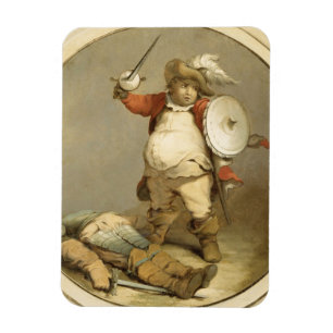 Magnet Flexible Falstaff avec le corps de Hotspur, c.1786 (huile