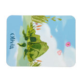 Magnet Flexible Famille de grenouilles amoureuses (Horizontal)