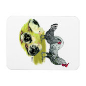 Magnet Flexible Famille de Hambourg (Horizontal)