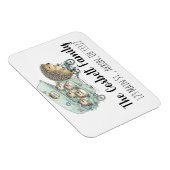 Magnet Flexible Famille de hérisson Whimsical personnalisable (Côté Droit)