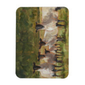 Magnet Flexible Famille de moutons (Vertical)