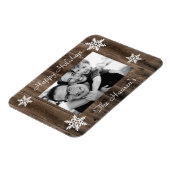 Magnet Flexible Famille de Noël (Côté Gauche)