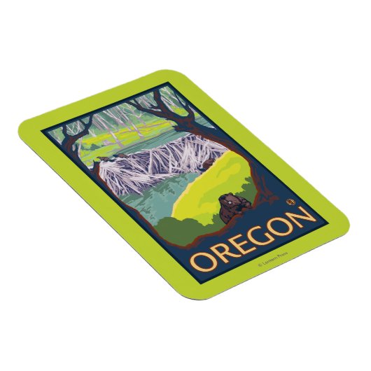 Magnet Flexible Famille des castors (Côté Droit)