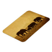 Magnet Flexible Famille des éléphants (Côté Gauche)
