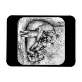 Magnet Flexible Famille d'ours (Horizontal)