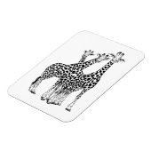 Magnet Flexible Famille Giraffe (Côté Gauche)