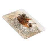 Magnet Flexible Famille Tigers (Côté Droit)