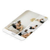Magnet Flexible Family Photo Collage Template (Côté Gauche)
