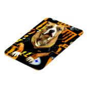 Magnet Flexible Fan de football qui a sauvé des pitbulls (Côté Gauche)