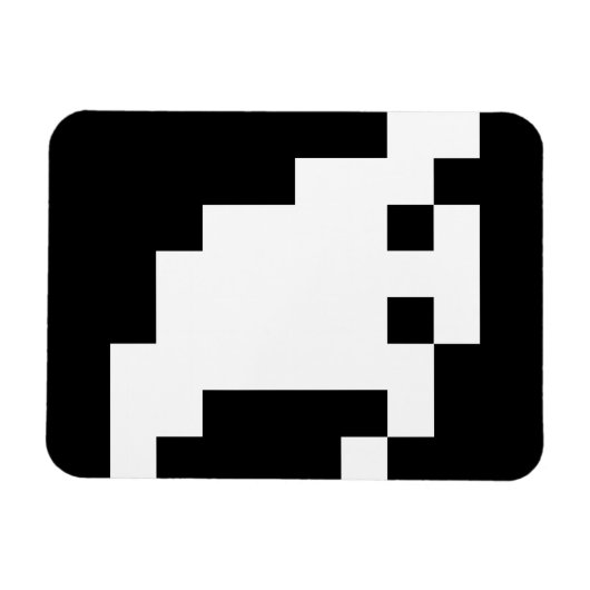 Magnet Flexible Fantôme à 8 bits pour pixels (Horizontal)