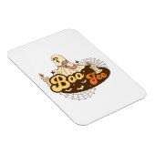 Magnet Flexible Fantôme Boo-Jee Halloween drôle (Côté Droit)