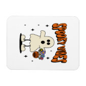 Magnet Flexible fantôme d'ambiance effrayante (Horizontal)