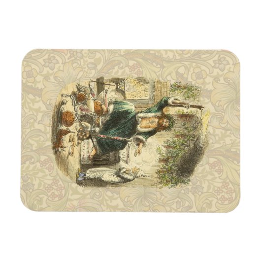 Magnet Flexible Fantôme de Noël Présent Scrooge (Horizontal)