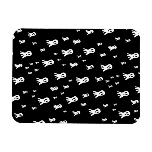 Magnet Flexible Fantômes d'Halloween foncé (Horizontal)