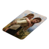 Magnet Flexible Fardeau Agréable par William Adolphe Bouguereau (Côté Gauche)