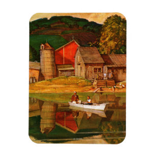 Magnet Flexible Farm Pond Landscape by Mead Schaffer