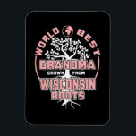 Magnet Flexible Father's Day | World Best Grandma<br><div class="desc">Father's Day | World Best Grandma</div>